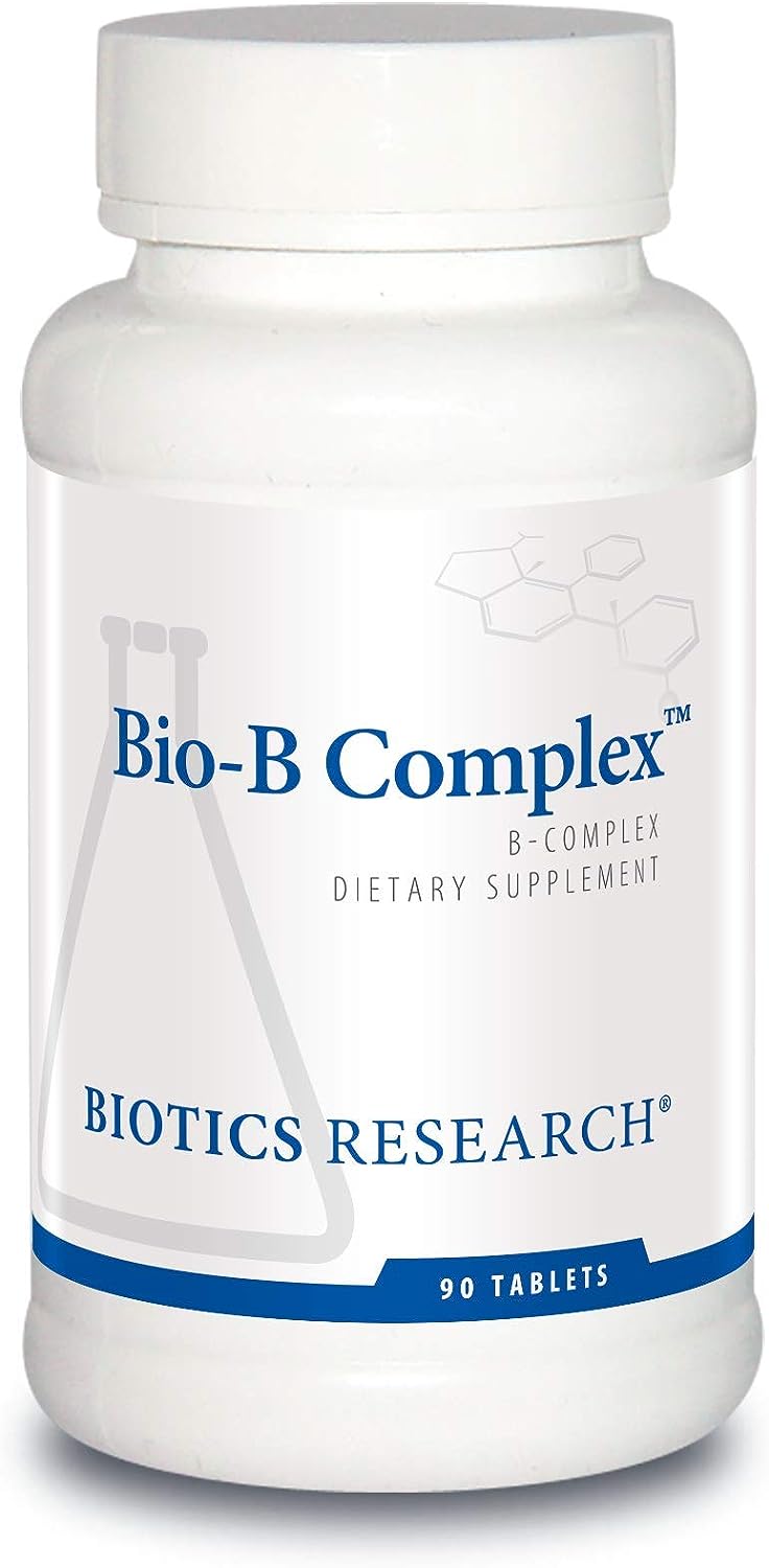 Витамины группы B Biotics Research Bio B Complex, 90 таблеток капсулы ostrovit braintus focus 90 поддерживают работу мозга