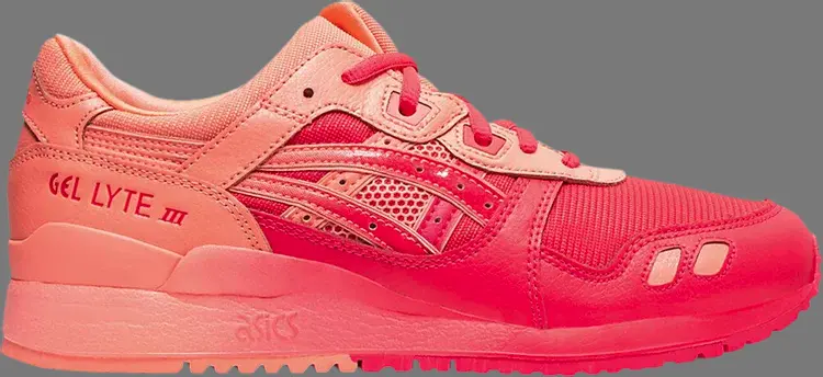 

Кроссовки wmns gel lyte 3 'laser pink' Asics, розовый