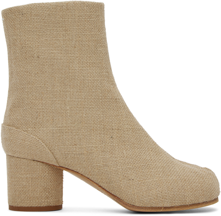 

Beige Tabi Heels Maison Margiela