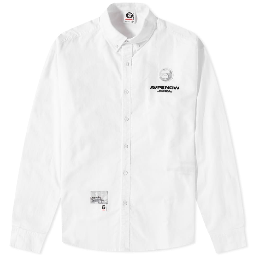 

Рубашка AAPE Now Oxford Cotton Shirt