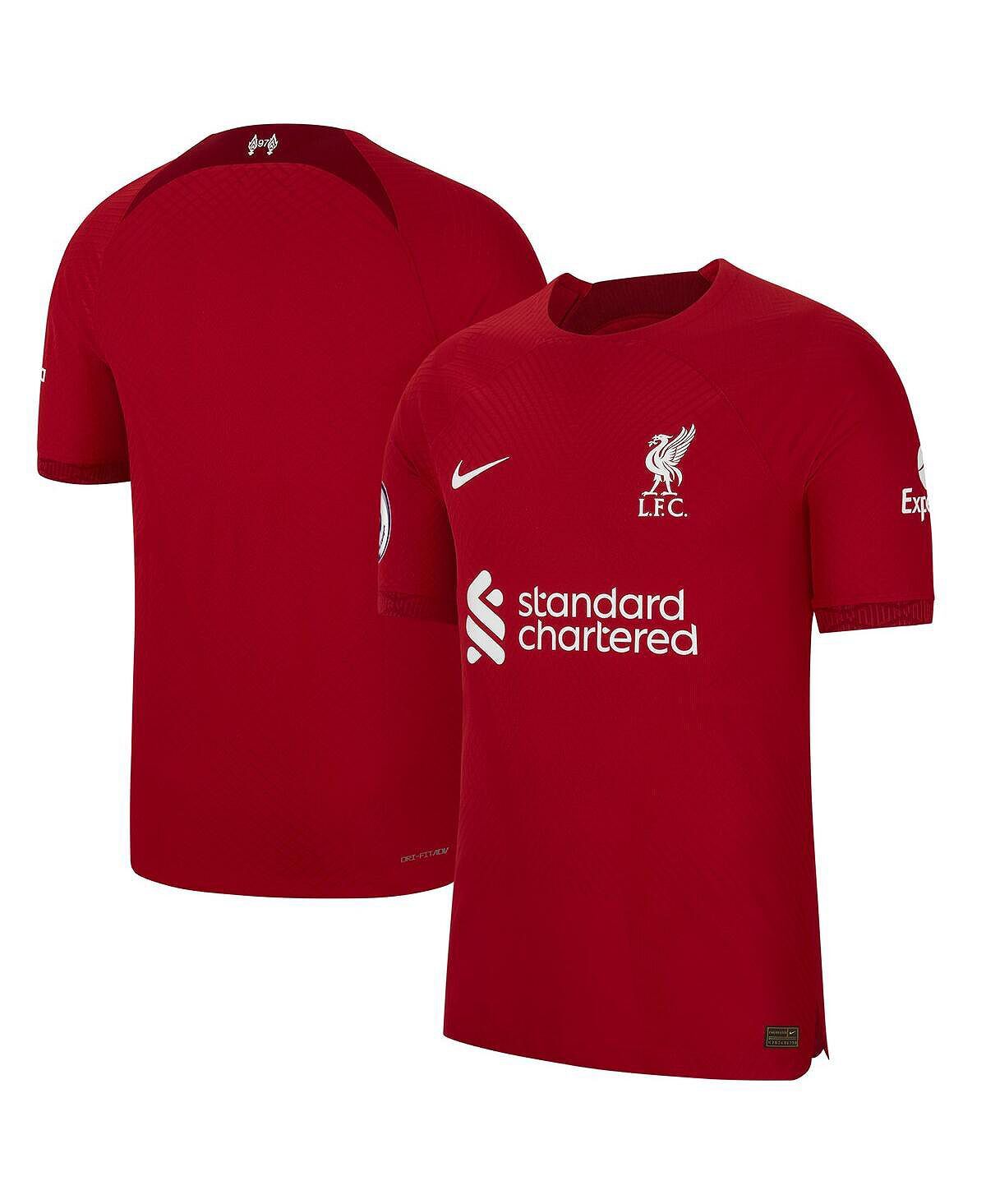 

Мужская красная домашняя футболка liverpool 2022/23 blank blank Nike, красный