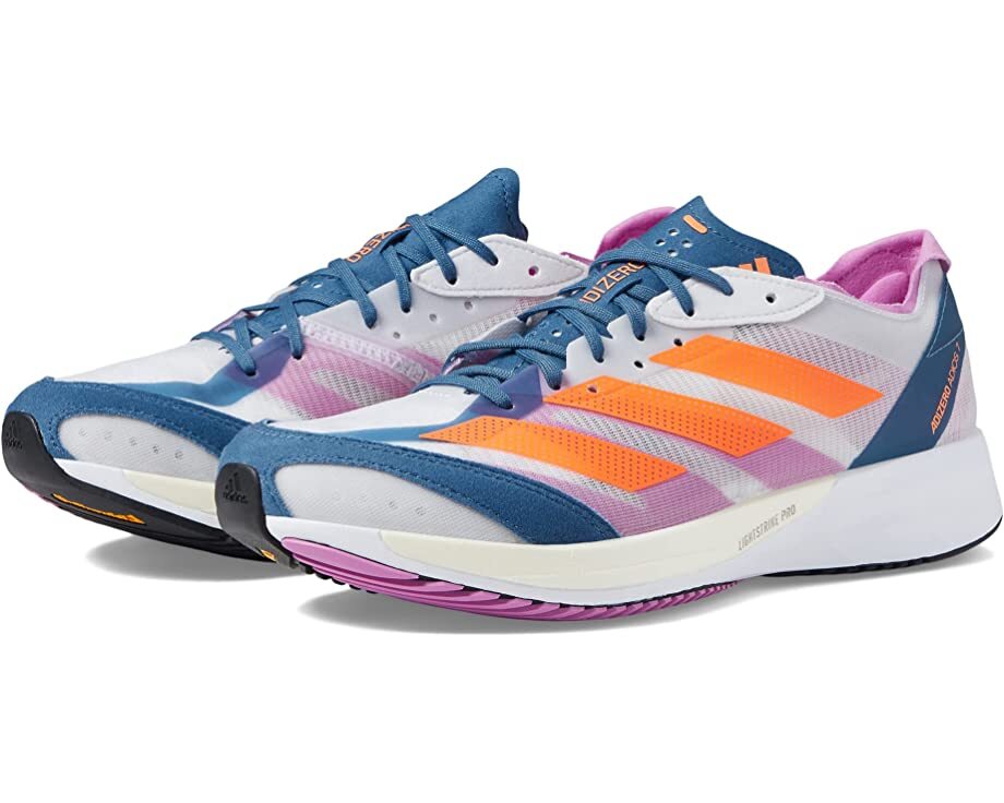 

Кроссовки Adizero Adios 7 adidas Running, серый