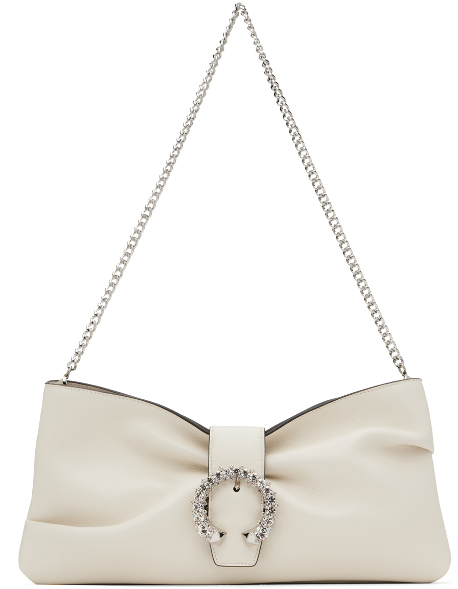 

Мягкий клатч Madeline Off-White Jimmy Choo