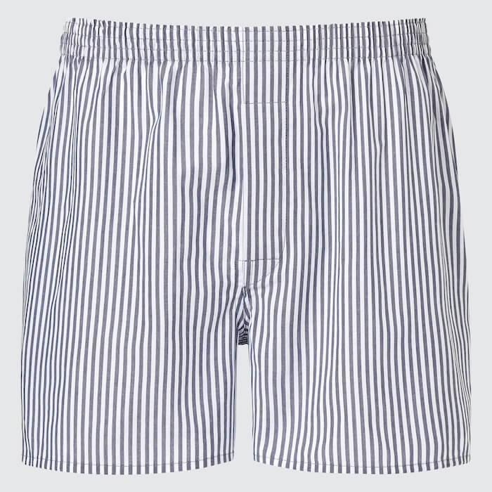 

Трусы-шорты Uniqlo Woven Striped, синий (Размер M)