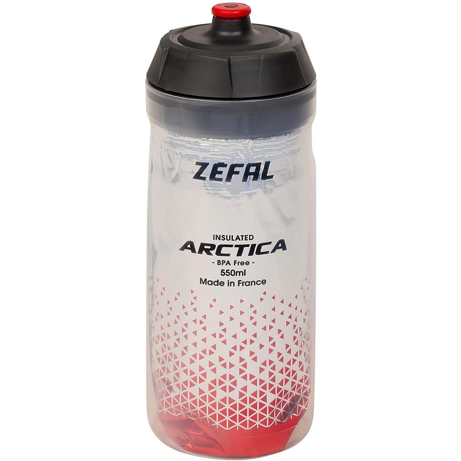 

Изотермическая бутылка для велосипеда Arctica ZEFAL - 550 мл, Красный Белый Красный