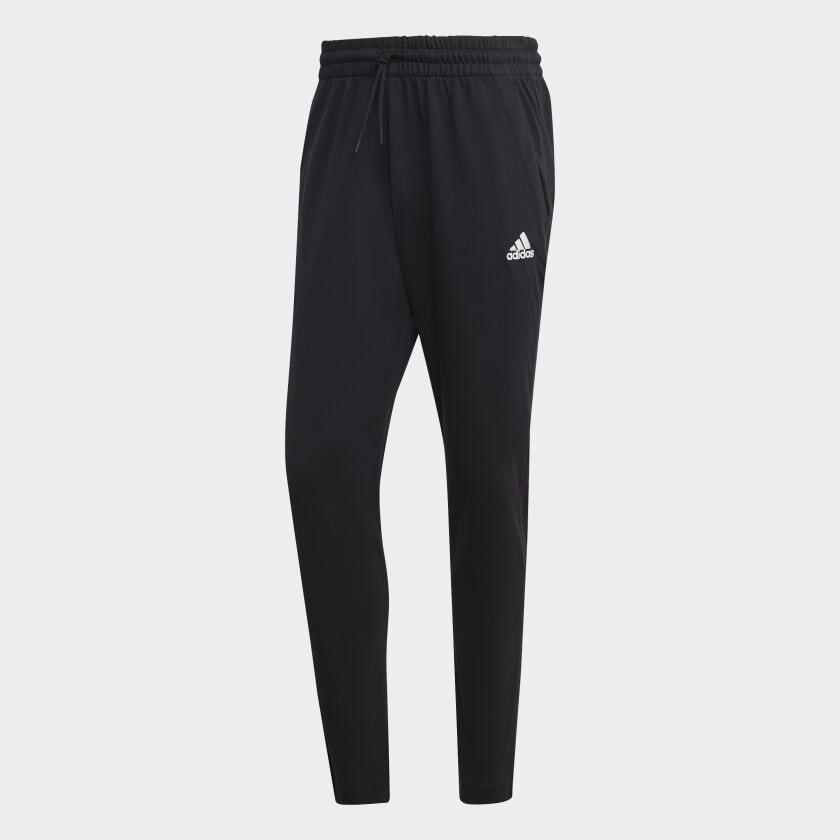 

Спортивные брюки Adidas Essentials Single Jersey Tapered Open Hem, черный