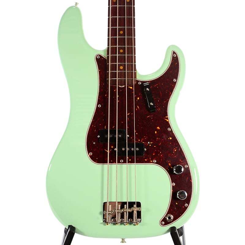 

АМЕРИКАНСКИЙ ОРИГИНАЛЬНЫЙ '60S PRECISION BASS - Surf Green Fender 019-0120-857