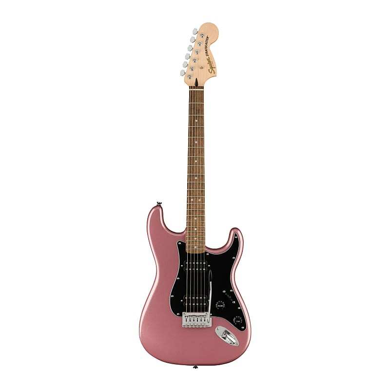 

Fender Affinity Series Stratocaster HH, электрогитара с черной накладкой и грифом в форме буквы C из клена (накладка на гриф из индийского лавра, бордовый туман)