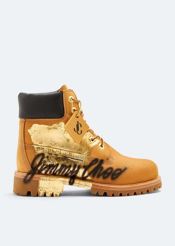

Ботинки JIMMY CHOO x Timberland Graffiti boots, коричневый