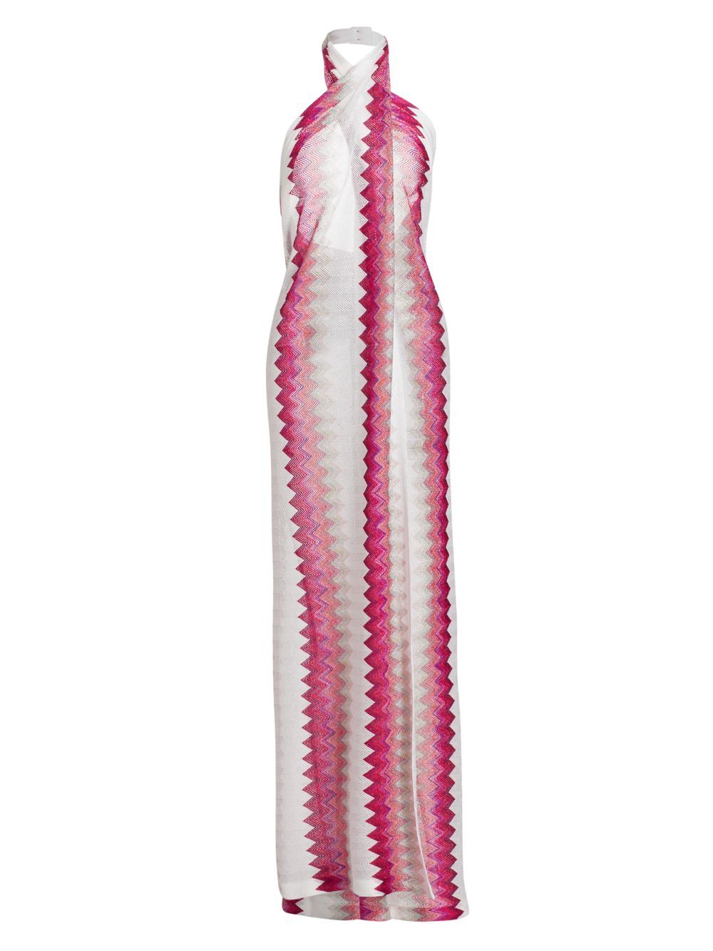 

Платье макси с запахом ZigZag Missoni, белый