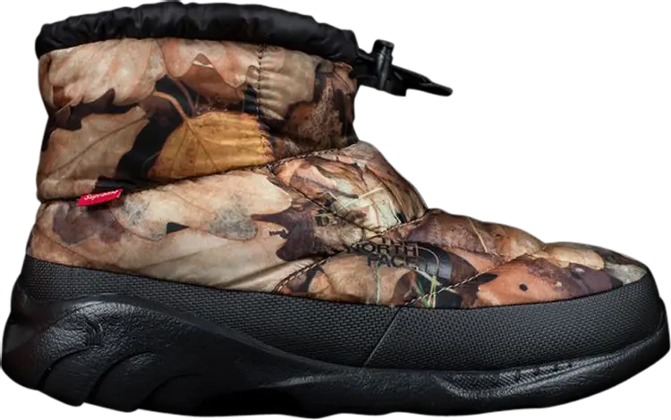 

Ботинки Supreme x Nuptse Bootie Leaves Print, загар