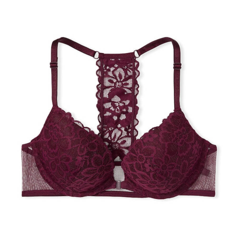 

Бюстгальтер на косточках Victoria's Secret Sexy Tee Lacie Push-Up, вишневый