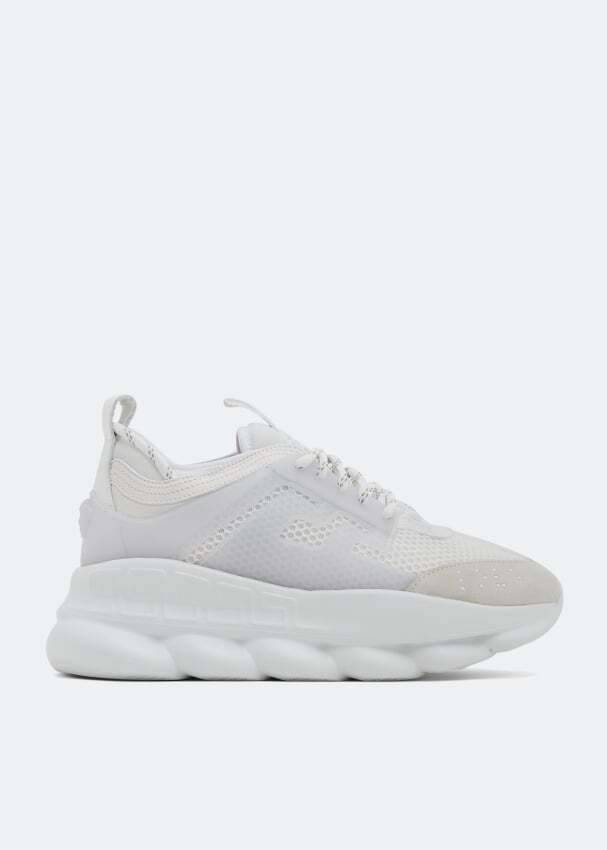 

Кроссовки VERSACE Chain Reaction sneakers, белый