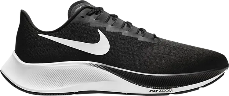

Кроссовки Nike Air Zoom Pegasus 37 Extra Wide 'Black White', черный