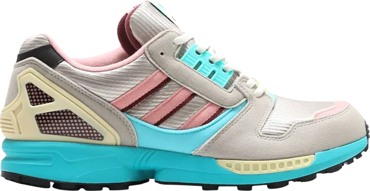 

Кроссовки Adidas ZX 8000 'Metal Grey Semi Mint Rush', серый