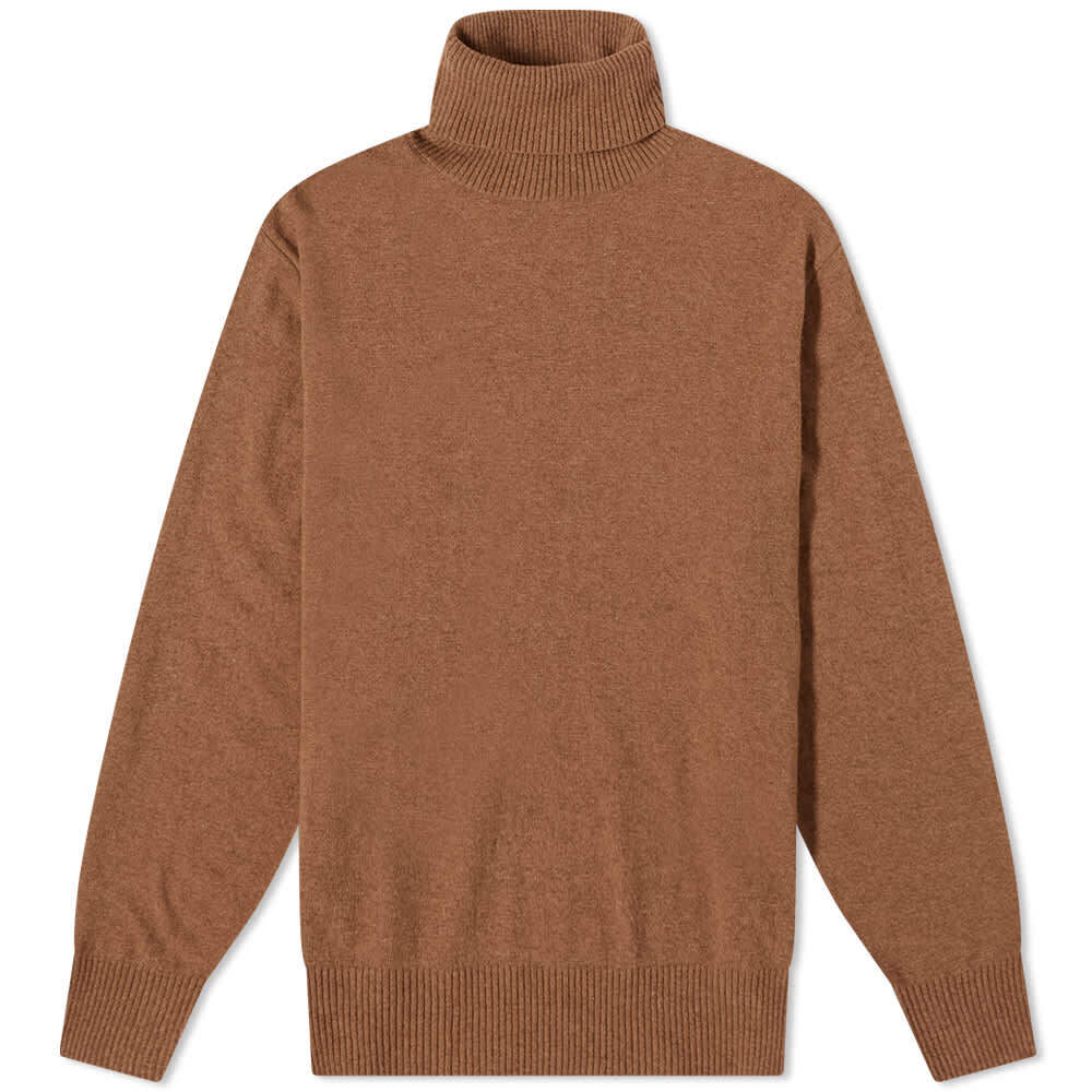 

Джемпер Universal Works Recycled Wool Roll Neck Knit, Коричневый