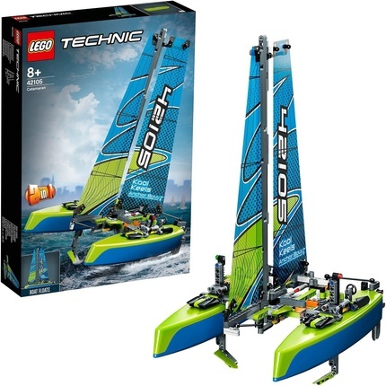 

Конструктор Lego 42105 Technic одноместный катамаран