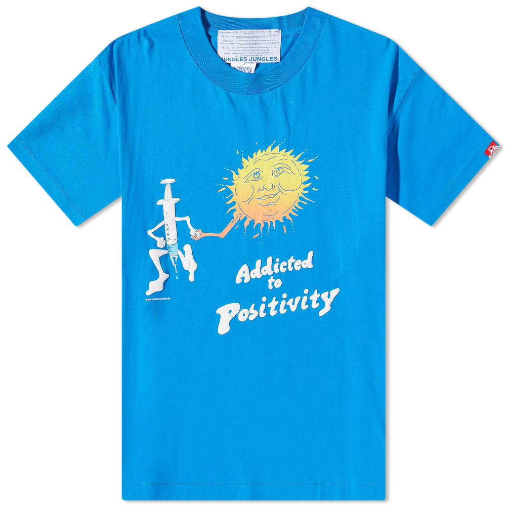 

Футболка Jungles Jungles Adicted To Positivity Tee, Синий