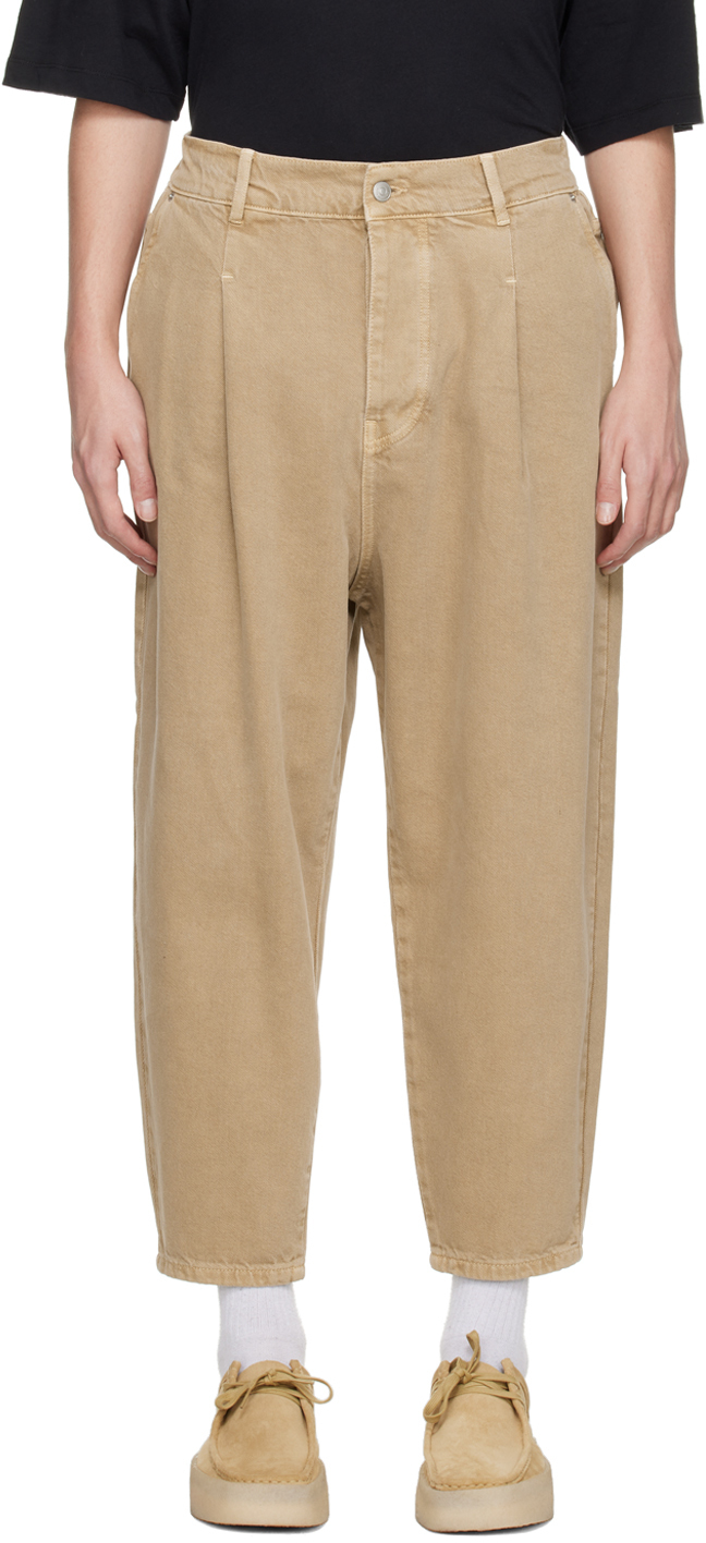 

Бежевые джинсы Le Jean Signature Drôle De Monsieur