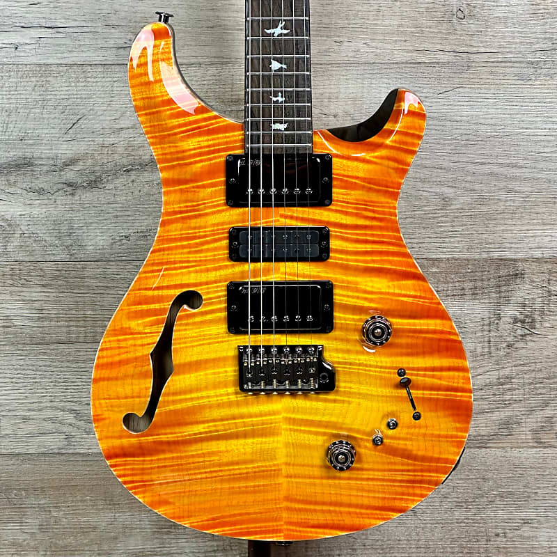PRS Private Stock Special Semi- Hollow Limited Edition Citrus Glow с футляром queen innuendo 180g limited edition black vinyl