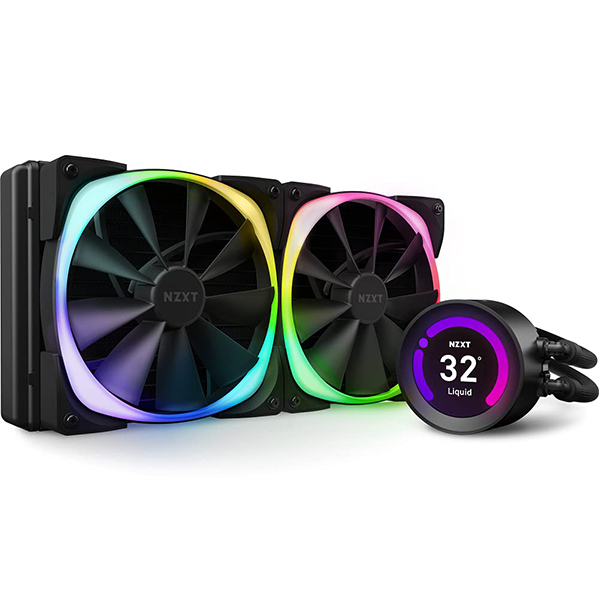 Система водяного охлаждения для процессора NZXT Kraken Z63 RGB, черный - фото