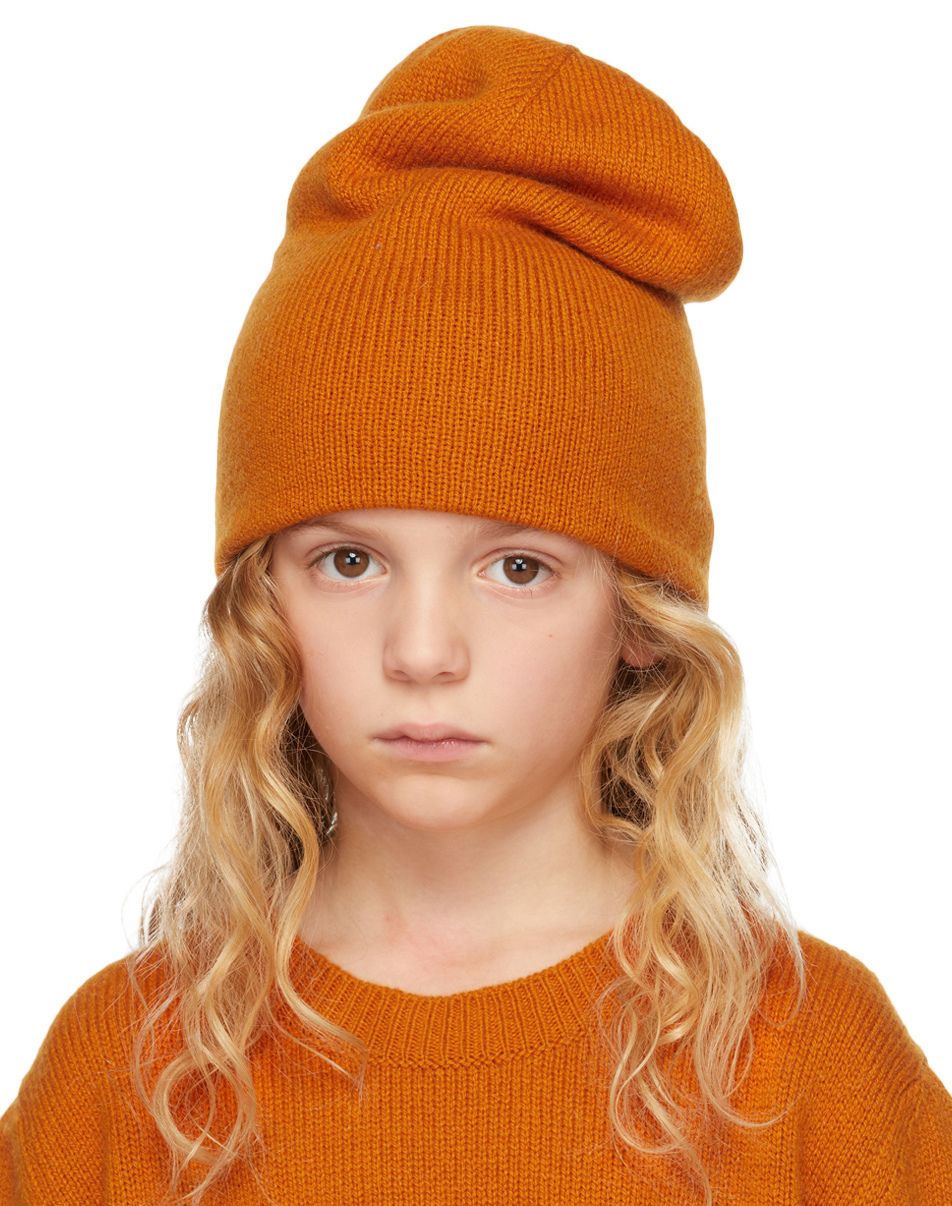 

Детская кашемировая шапка Elfie Beanie The Row