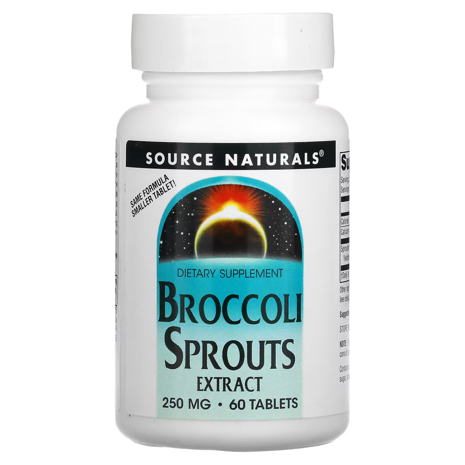 Source Naturals, экстракт ростков брокколи, 250 мг, 60 таблеток source naturals восстановленный глутатион 250 мг 60 таблеток