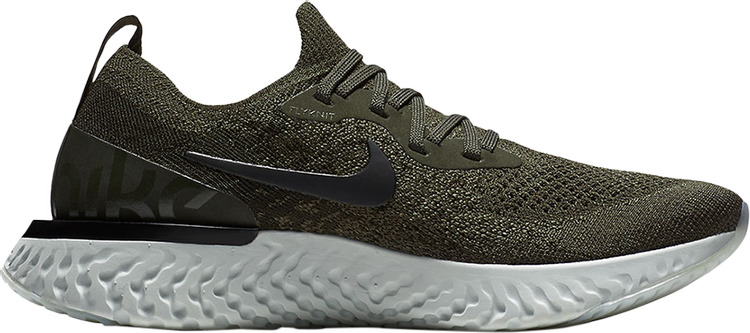 Nike epic react flyknit sale verde