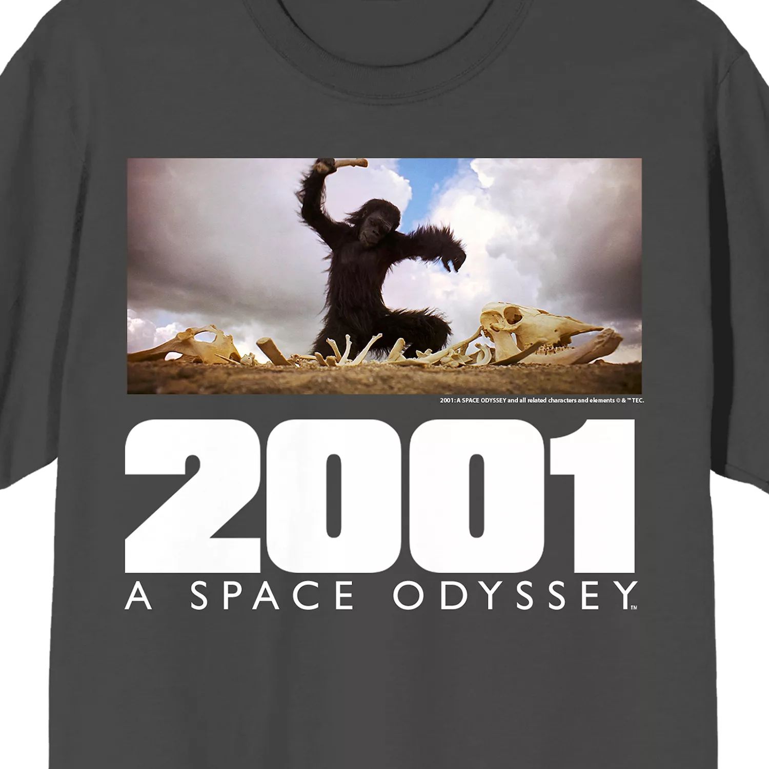 Мужская футболка с рекламным рисунком «Космическая одиссея 2001» Licensed Character