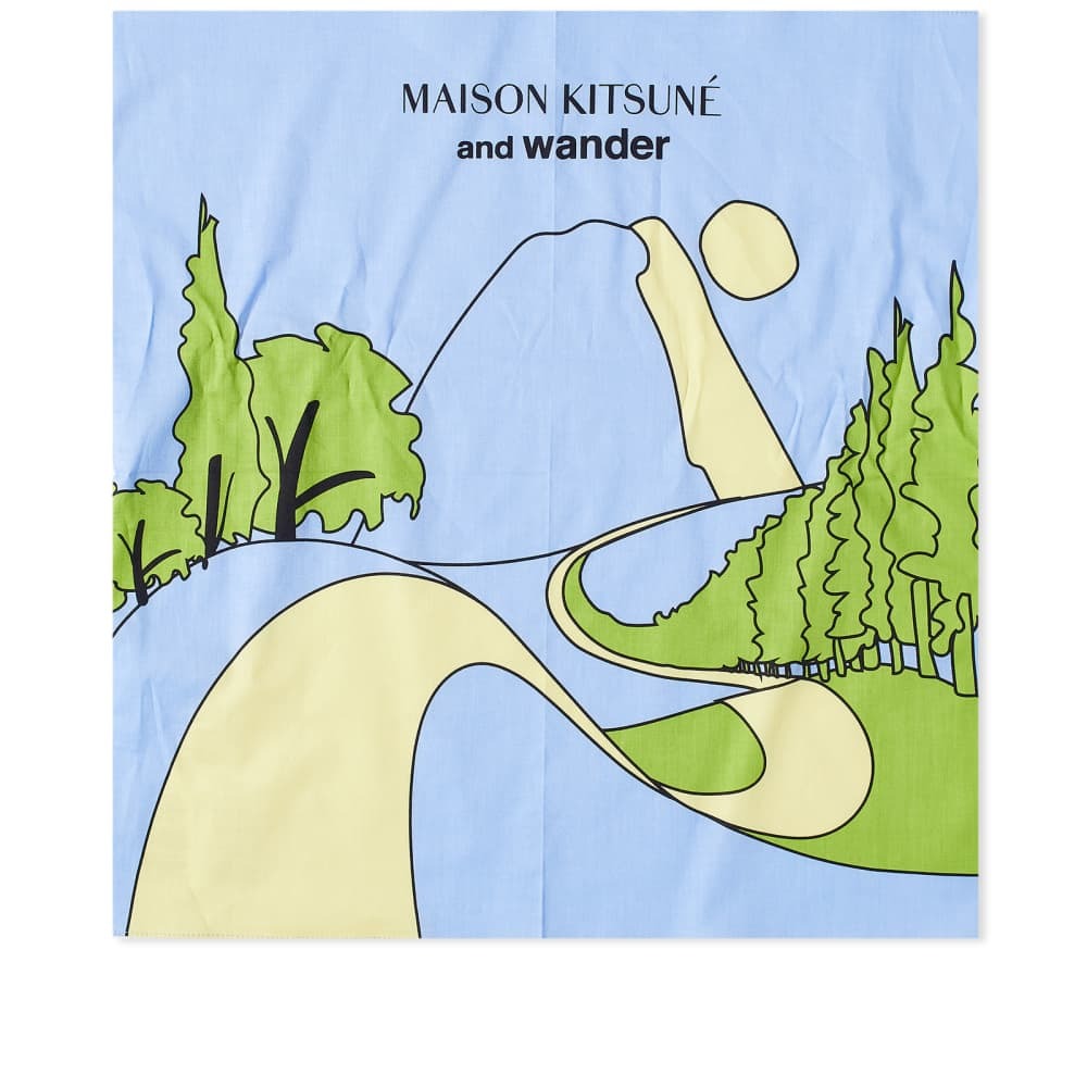 

Шарф and wander x Maison Kitsuné Bandana