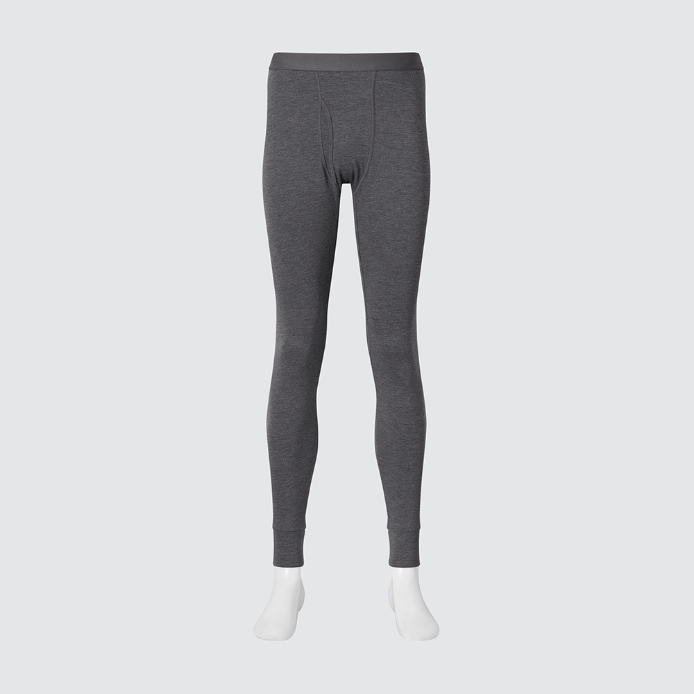 

Мужская футболка Uniqlo HEATTECH с утеплением, темно-серый