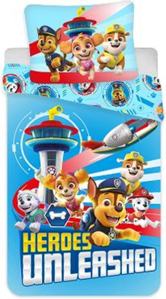 

Постельное белье Paw Patrol 135 х 200 80 х 80 см 100% хлопок BrandMac