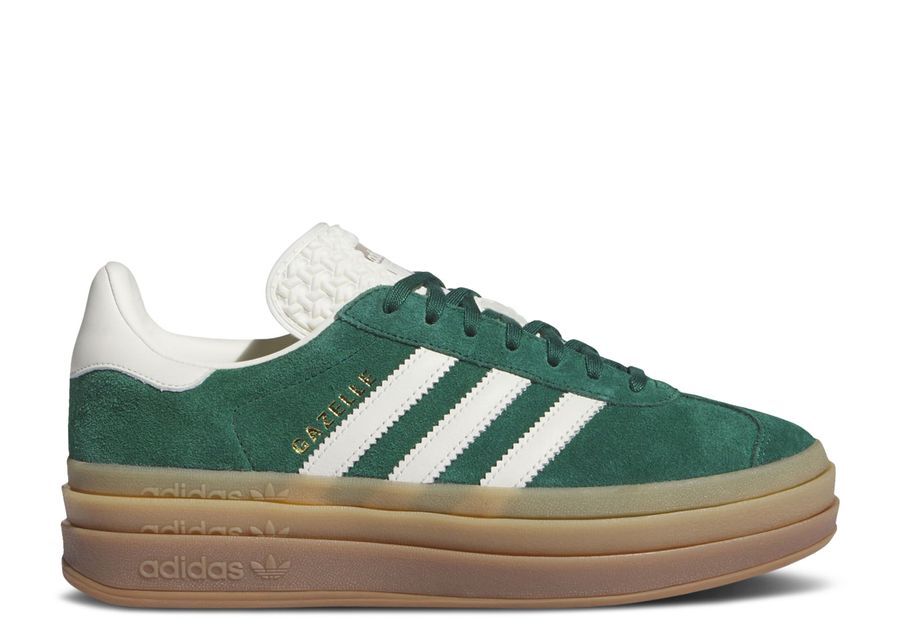 

Кроссовки adidas Wmns Gazelle Bold, цвет Collegiate Green Gum