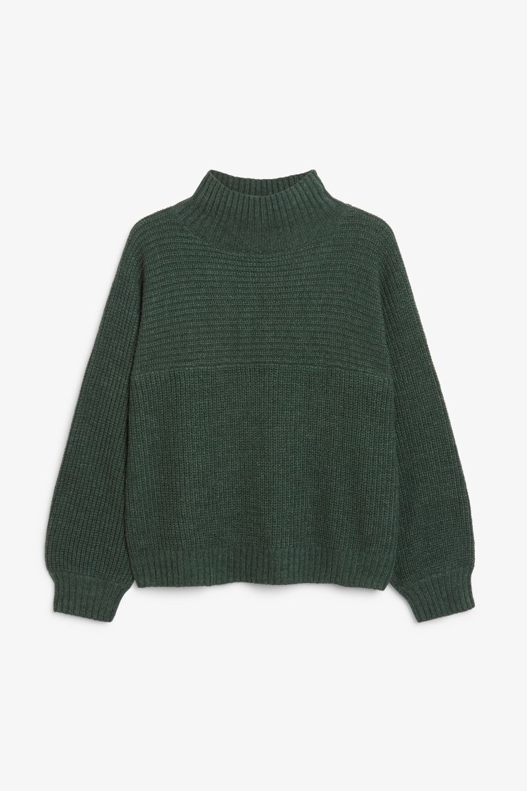 

Свитер вертикальной вязки Monki