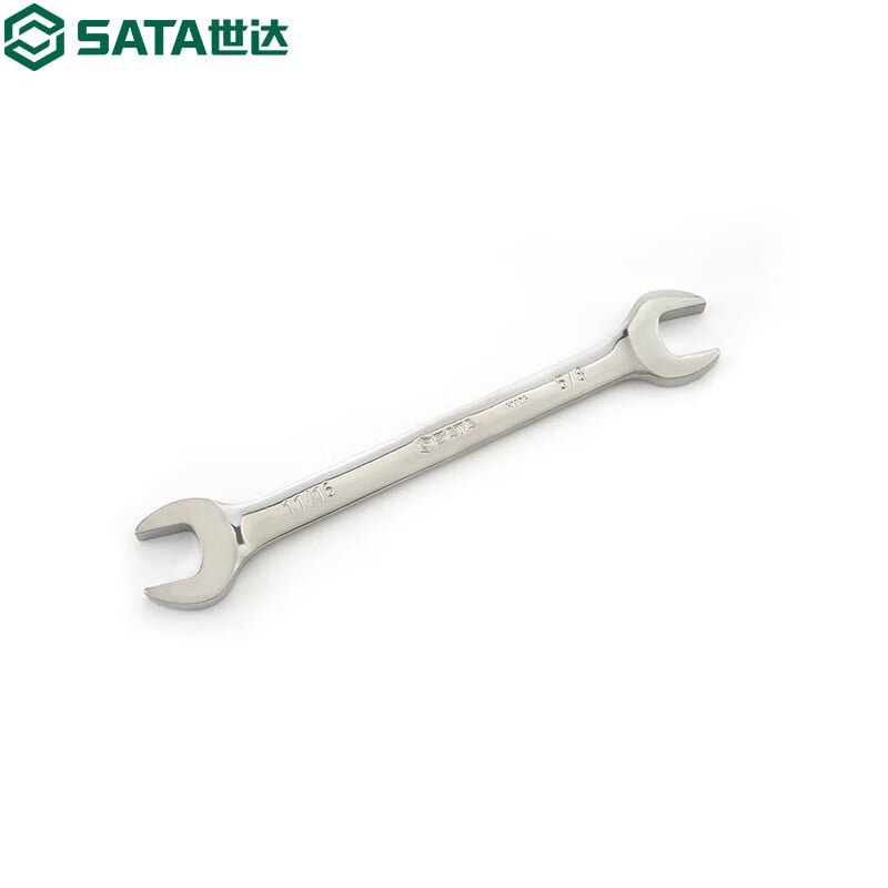 SATA 41107 дюймовый полностью полированный двойной рожковый ключ 15/16 x 1 дюйм