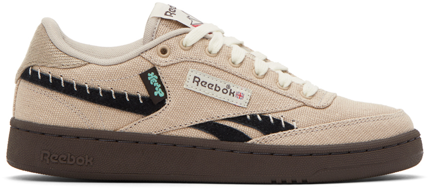 

Reebok Classics Коричневые кроссовки Club C Revenge Vintage