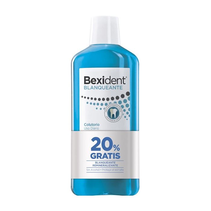 Ополаскиватель для рта Bexident Blanqueante Colutorio Isdin, 500 ml isdin extreme whitening promo pigment correcting serum 60 ampoules