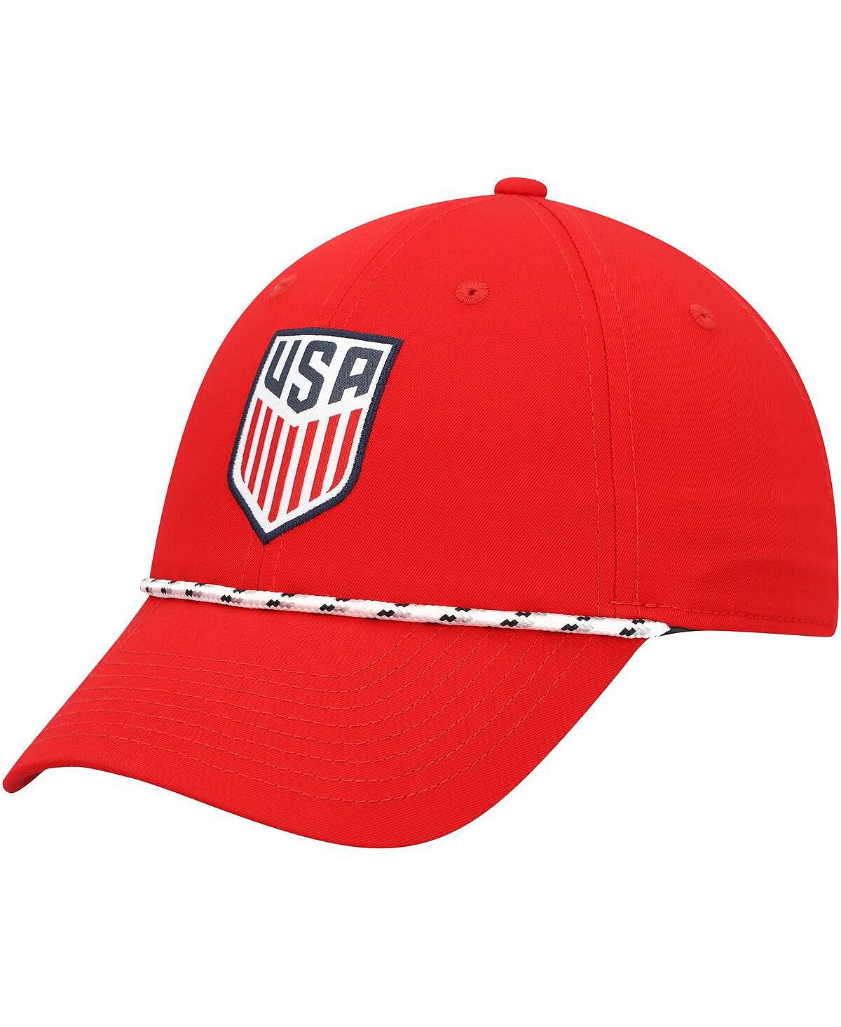 Мужская красная регулируемая кепка для гольфа USMNT Legacy91 Nike