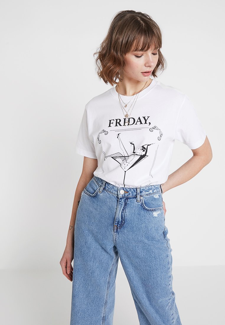 

Футболка с принтом LADIES WORD TEE Mister Tee, белый