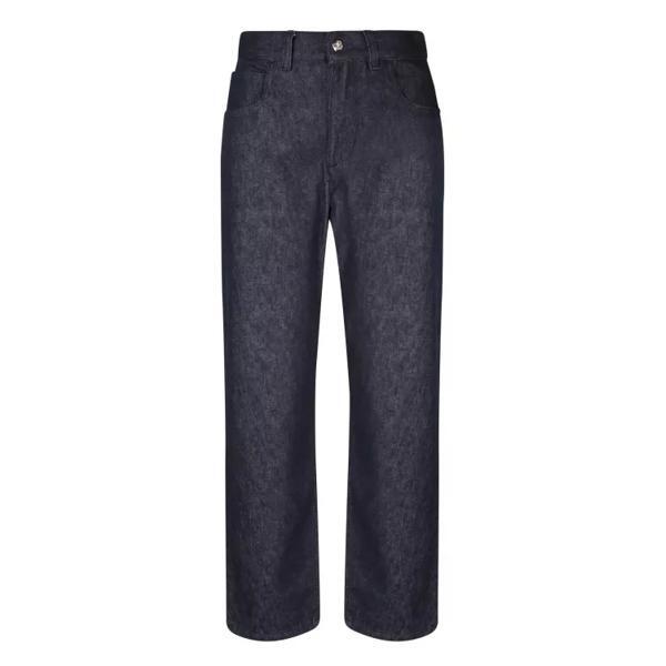 

Джинсы black cotton trousers Moncler, черный