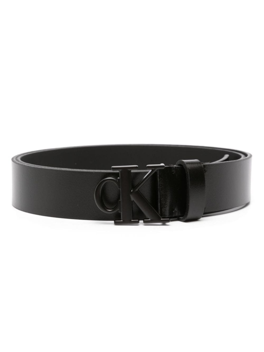 

Calvin Klein Jeans ремень с пряжкой-логотипом, черный