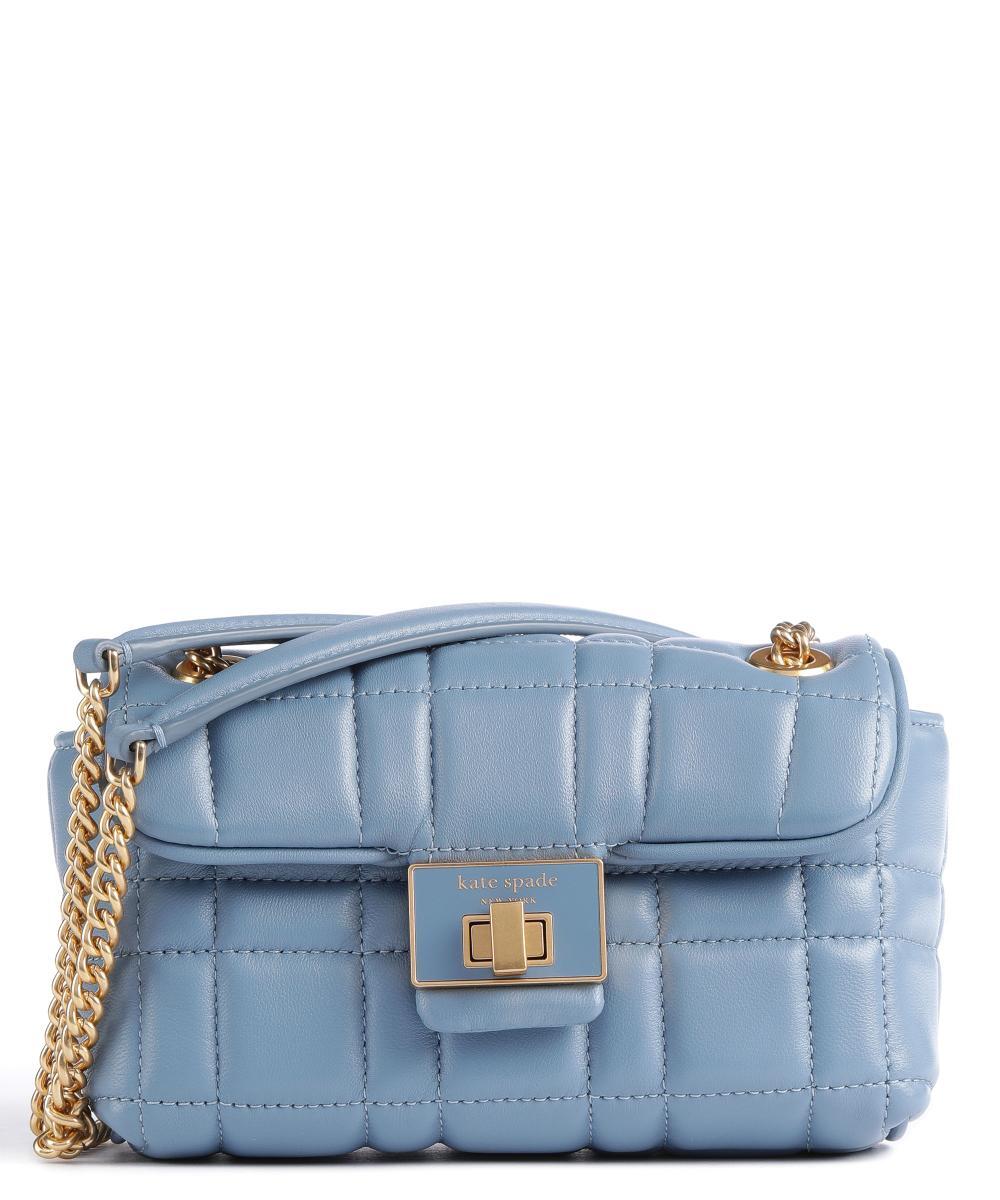 

Сумка через плечо Evelyn из мелкозернистой кожи Kate Spade New York, синий