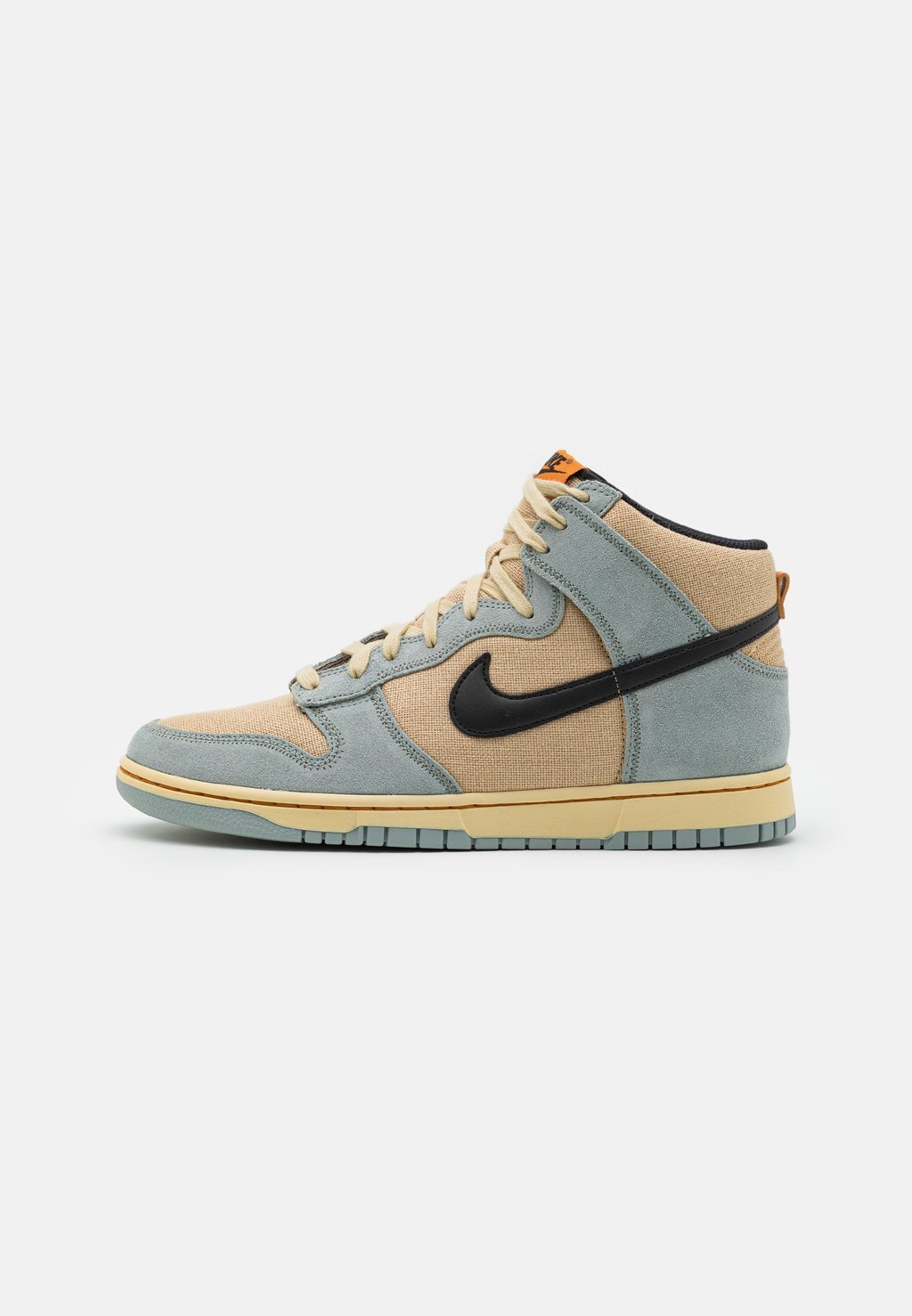 

Высокие кроссовки Dunk Retro Nike, цвет grain/black/light pumice/pale vanilla/monarch/dark stucco