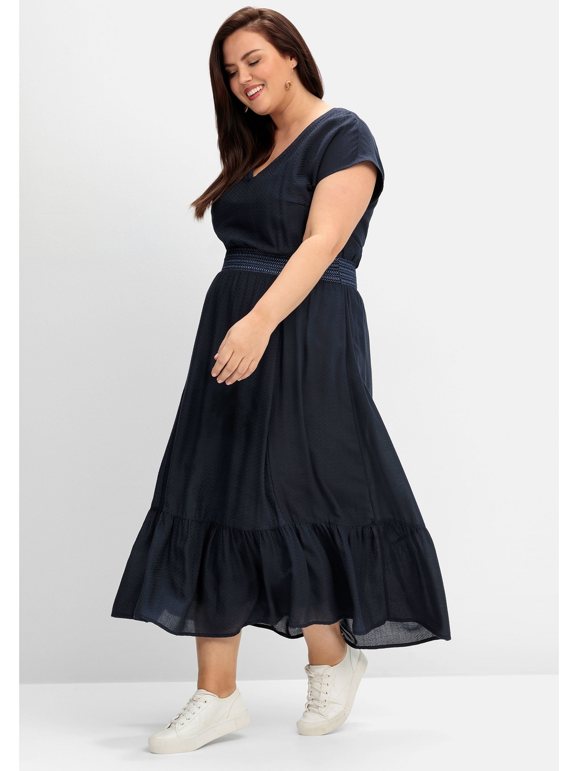 

Платье sheego Maxi, ночной синий