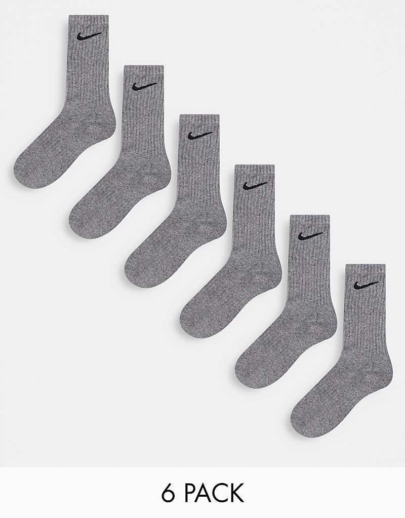 

Nike Training – Everyday Cushioned – Комплект из шести носков в цвете Schwarz
