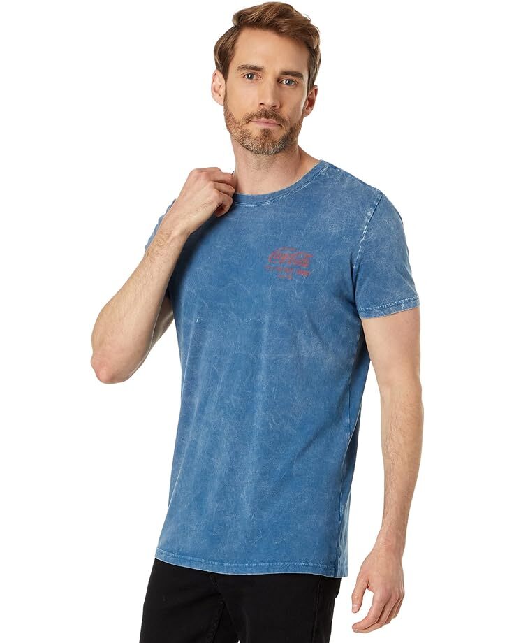 

Футболка Lucky Brand Coke Ice Cold Tee, темно-синий