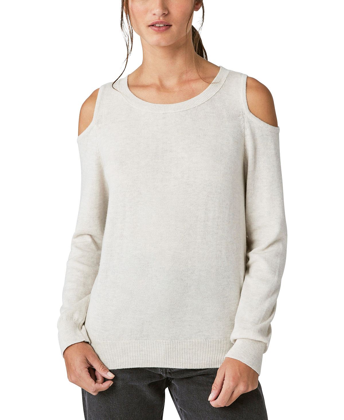 

Женский свитер с открытыми плечами и длинными рукавами Lucky Brand