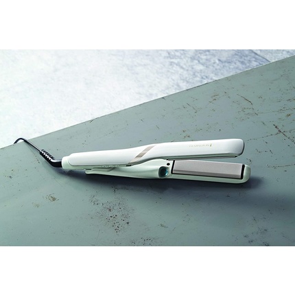 Выпрямитель для волос Hydraluxe Pro с технологией Hydracare Mist и керамическим покрытием, блокирующим влагу, Remington