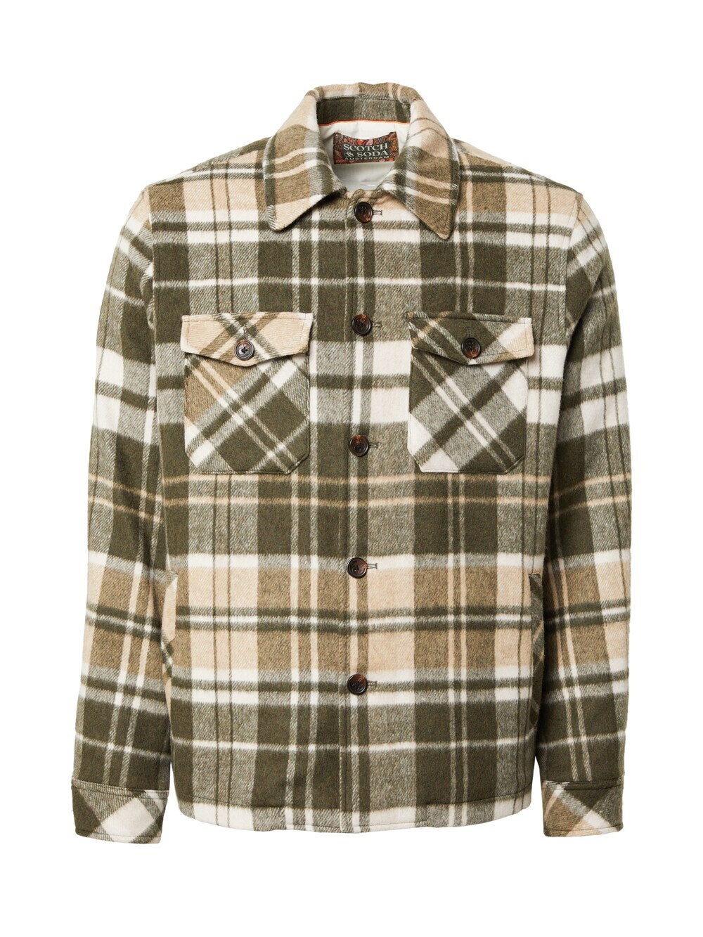 

Межсезонная куртка Scotch & Soda, хаки/оливковый