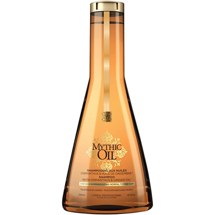 Шампунь Professionnel Mythic Oil придает мягкость и блеск нормальным и тонким волосам, 250 мл, L'Oreal крем l oreal professionnel mythic oil 150 мл
